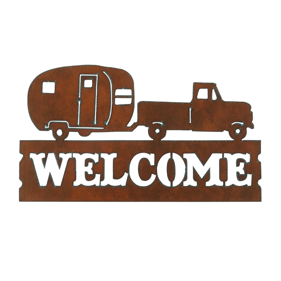 Truck & Camper Welcome Signs